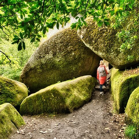 foret de huelgoat rochers